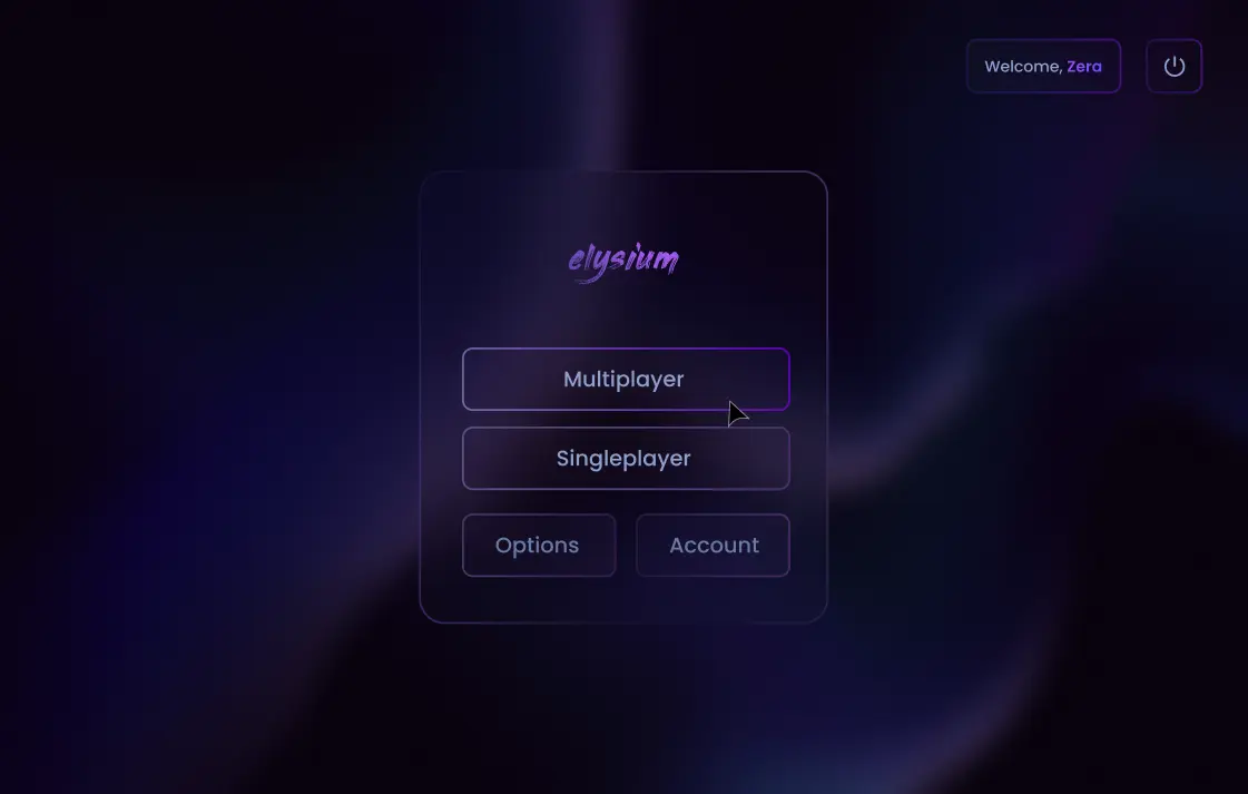 Elysium Application page